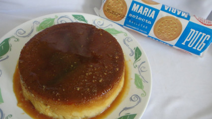 Cómo preparar quesillo con galletas