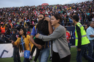 Capturan implicados en hechos violentos, tras el encuentro de fútbol