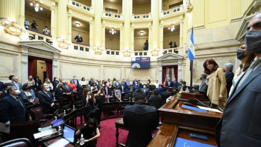 Cristina Fernández convoco en el senado para debatir el FMI