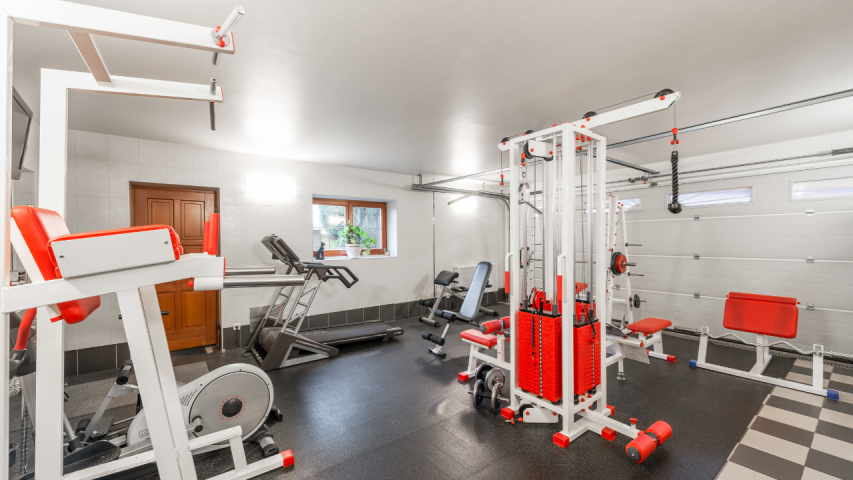 Gimnasio en casa. Cómo se configura