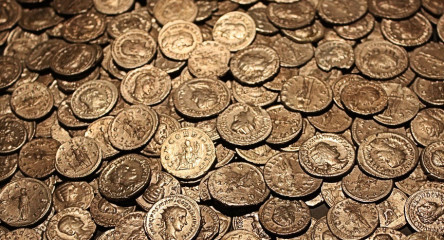 Monedas de 1, 5 y 10 guaraníes