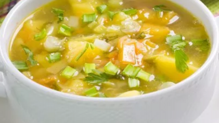 Sopa de auyama para cualquier día, y para los pequeños del hogar