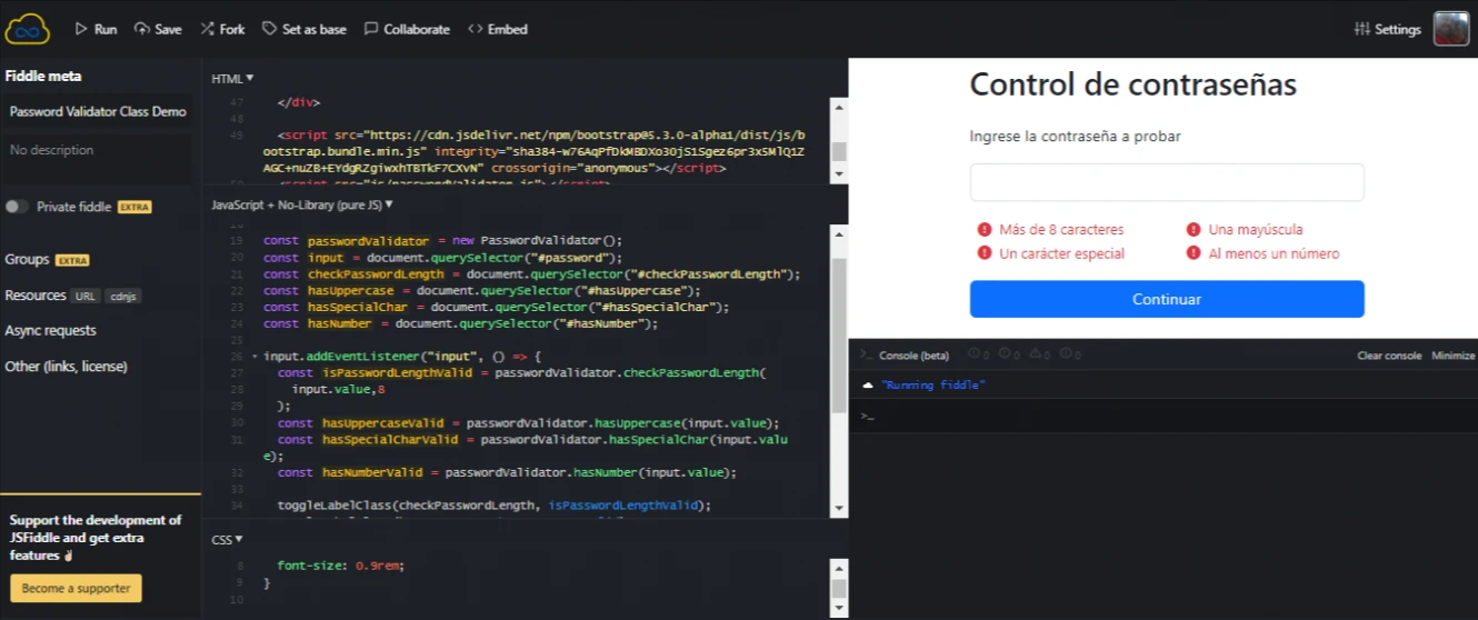JSFiddle JSFiddle