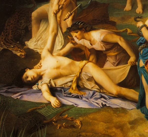 Muerte de Orfeo