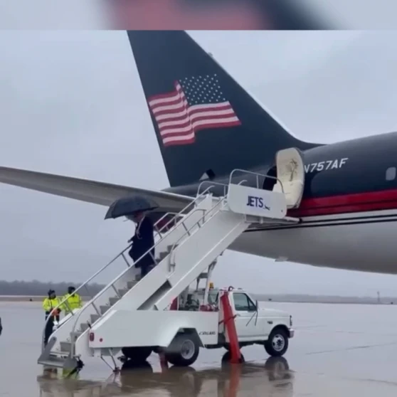 Trump-aterriza-en-Ohio Trump