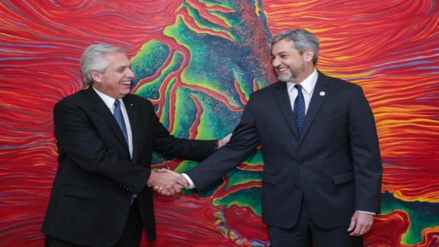Acuerdo bilateral entre Fernández y Abdo para fortalecer el Mercosur