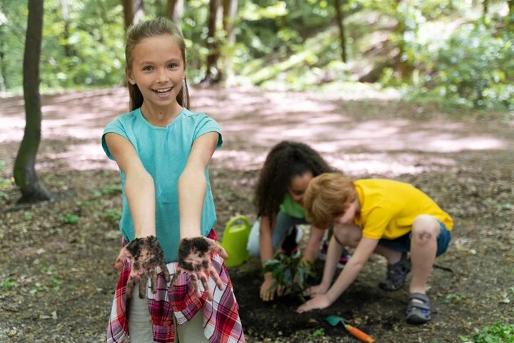 Valores ambientales en los niños