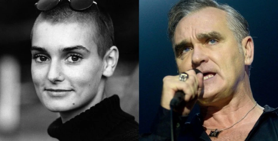 Morrissey atacó a la industria musical al despedirse de Sinead O'Connor