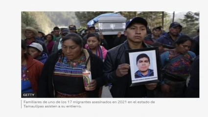Declaran culpables a 11 policías por "fusilar y carbonizar" a migrantes en México