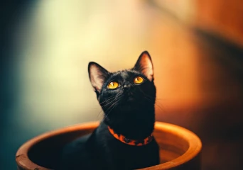 La historia de los gatos negros