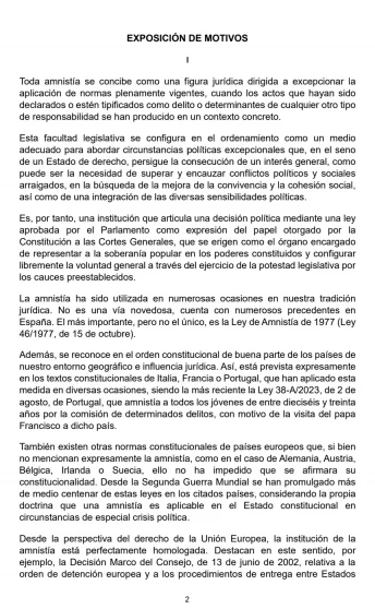 ¿Qué es la amnistía?
