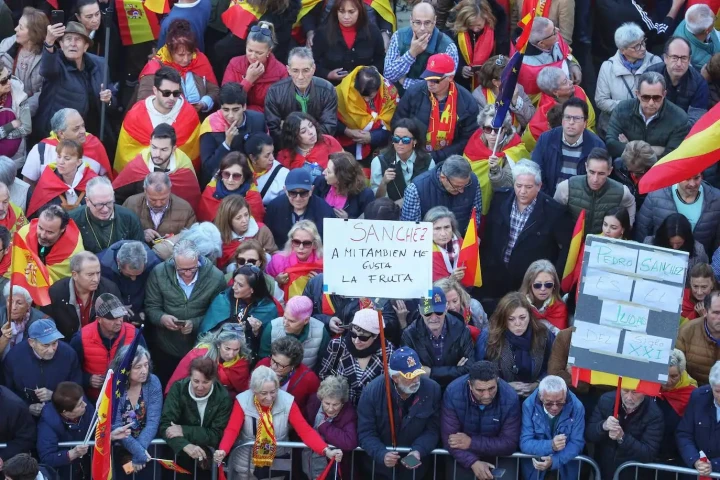 Sábado de manifestaciones en Madrid contra Pedro Sánchez