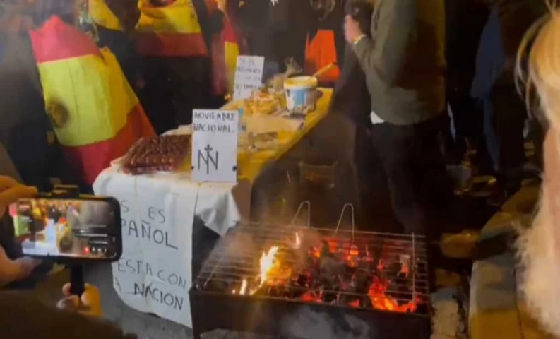 Barbacoa en Ferraz, después de un fracaso de huelga general