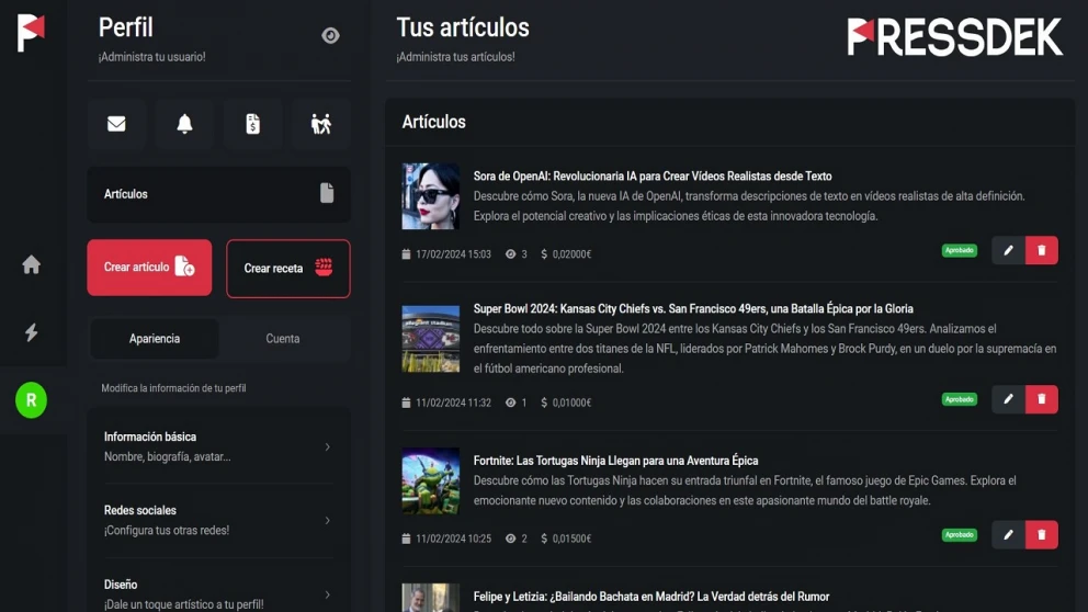 Pressdek.com: La Plataforma de Prensa Online para Publicar y Gestionar Noticias Eficaz