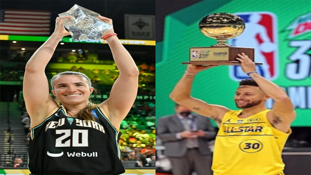 Steph Curry vs. Sabrina Ionescu: Épico Duelo de Tiros de 3 Puntos en el Juego NBA-WNBA