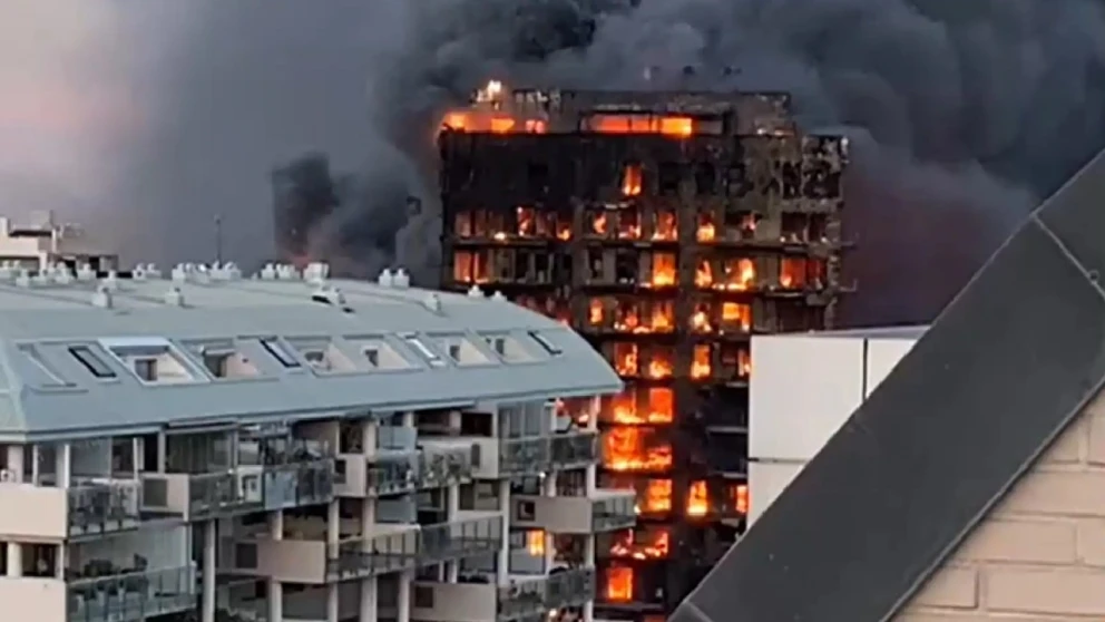 Incendio en Valencia: Última Actualización sobre el Incidente en el Edificio de Campanar