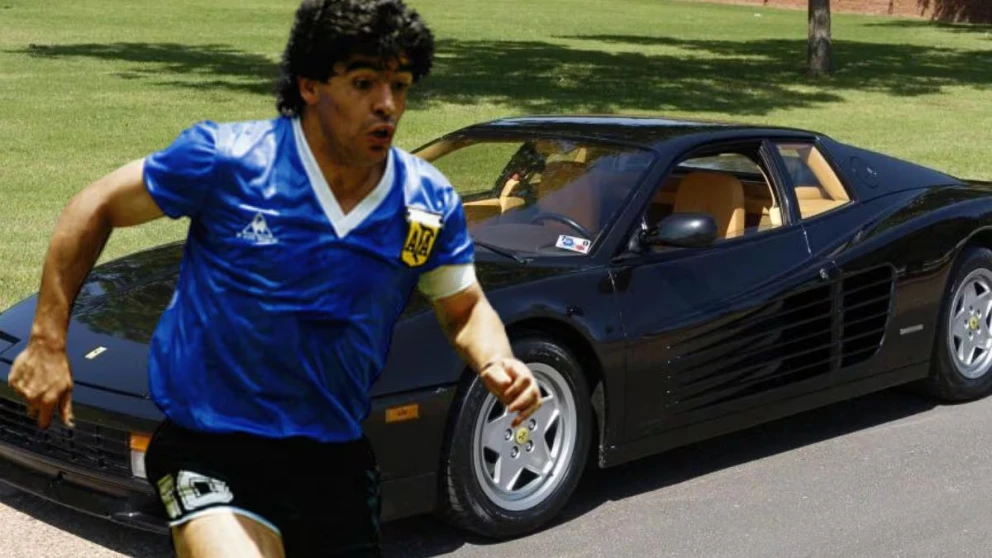 La HISTORIA COMPLETA de la FERRARI NEGRA entre Maradona y Coppola